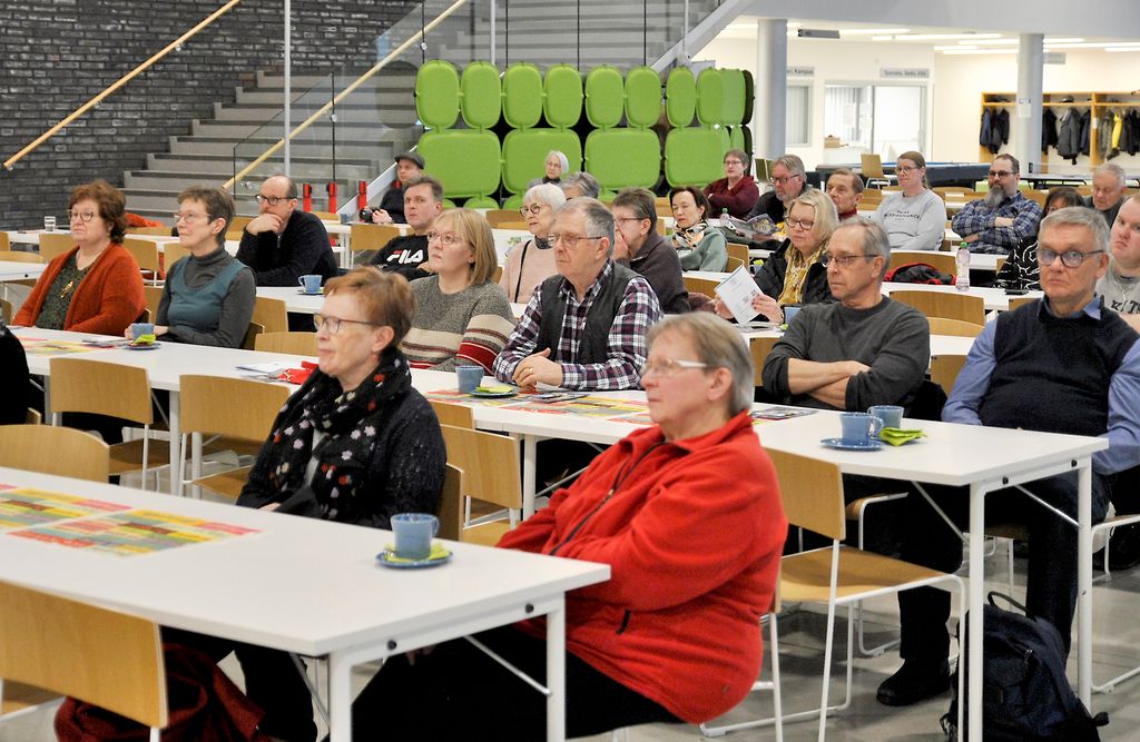 Varautumisesta kiinnostuneita oli Kampuksella viitisenkymmentä.